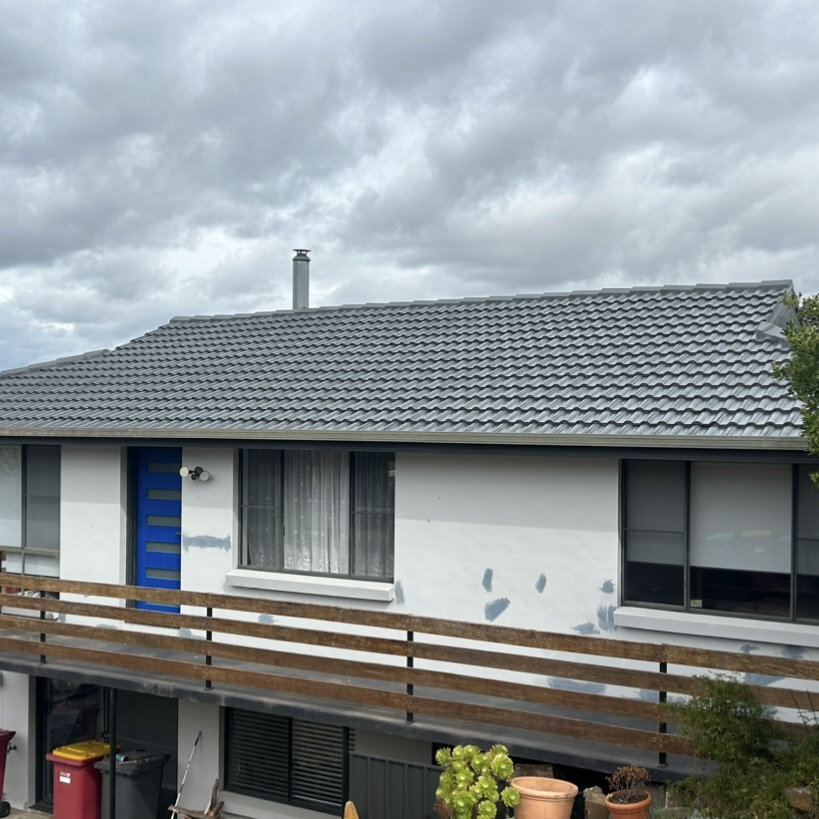 Tile roof restored and coated