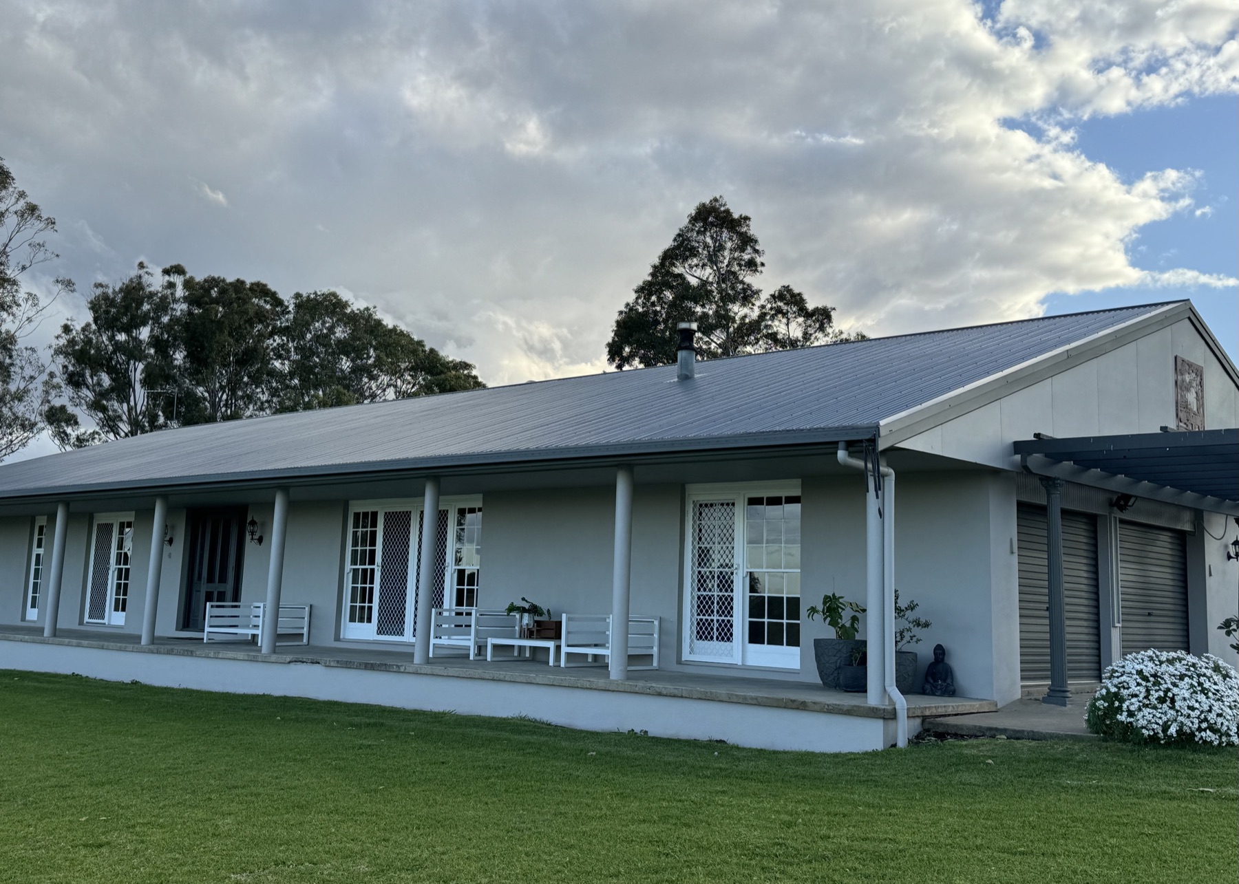 Roof after respray