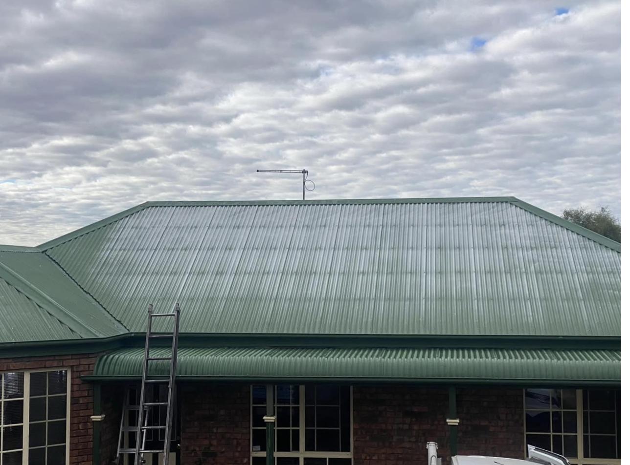 Roof before respray